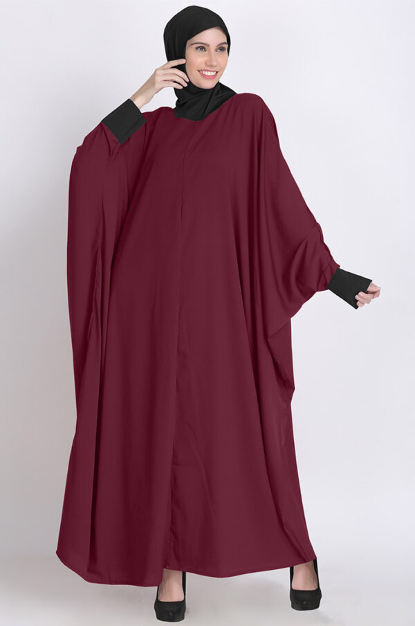 purple-prayer-head-cover-kaftan-dress
