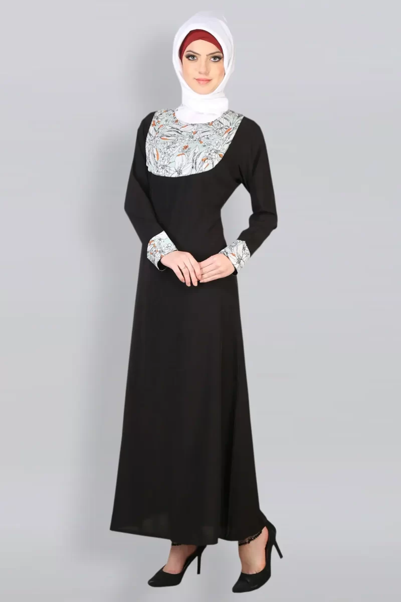 Stylish-Islamic-Round-Block-Abaya