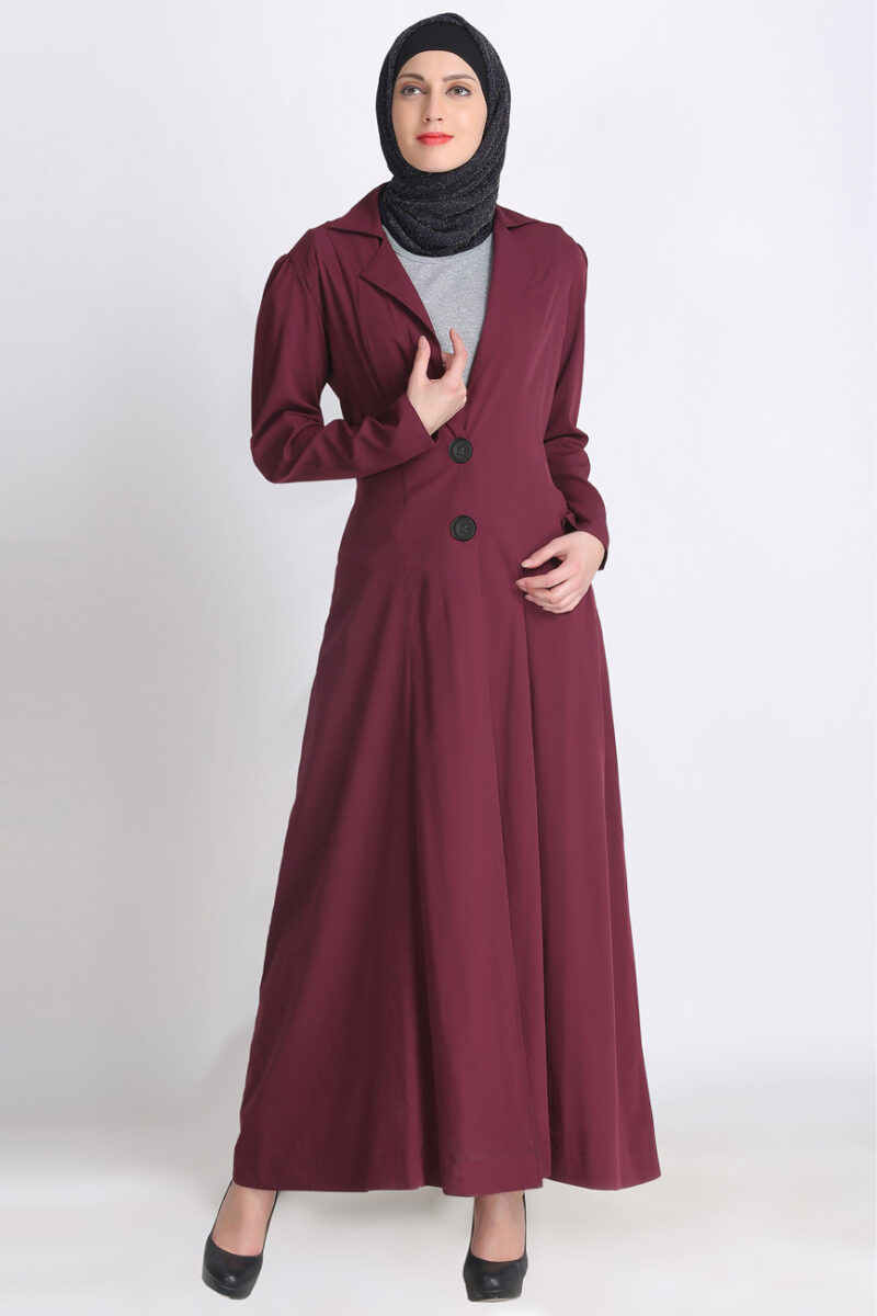 designer pretty purple coat