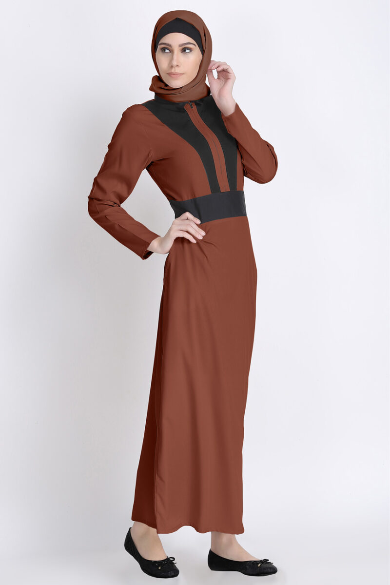Stylish Arabic Waist Belt Tan Abaya