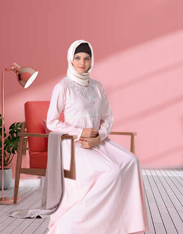Modest Long Dress Abaya