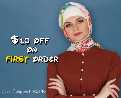 Muslim Clothing 10 dollars off first order