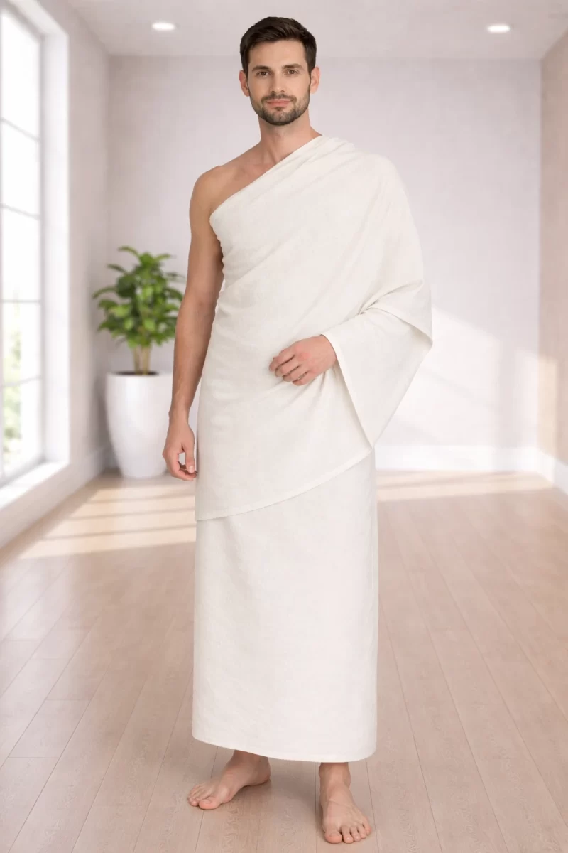 Men’s Hajj Ihram Cotton Set