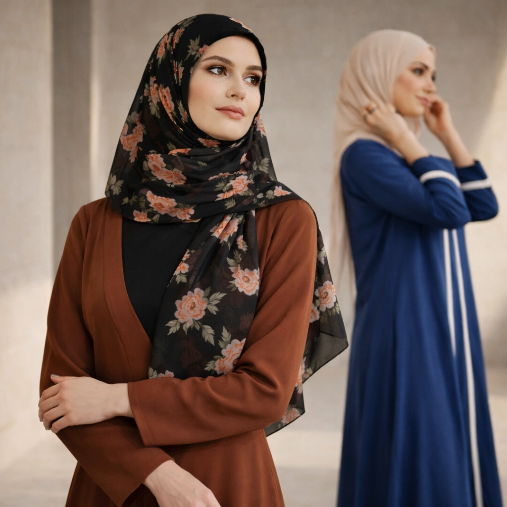 Colored Hijabs